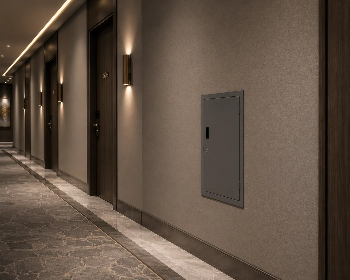 Şaft Kapağı — Antrasit Otel
